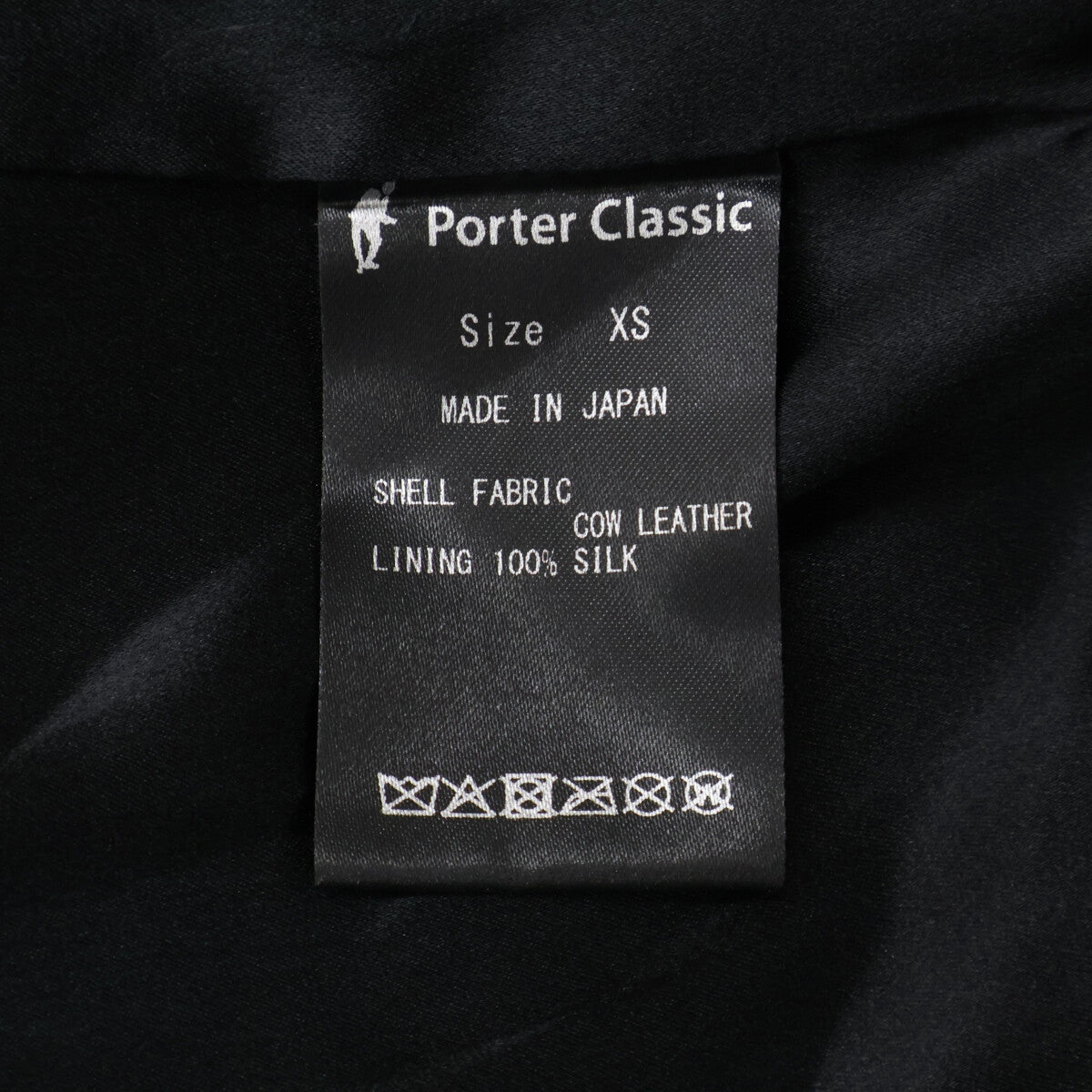 Porter Classic ポータークラシック 【美品】PC-017-1962-0010-0011 PC LOVE & PEACE SILVER ダブルライダースジャケット ジャケット