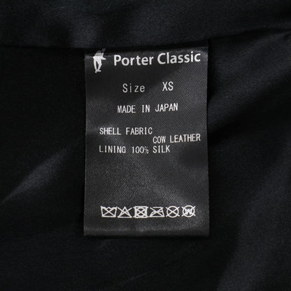 Porter Classic ポータークラシック 【美品】PC-017-1962-0010-0011 PC LOVE & PEACE SILVER ダブルライダースジャケット ジャケット