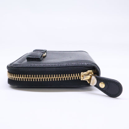 SalvatoreFerragamo サルバトーレフェラガモ 22-D156 0683537 ヴァラリボン ラウンドファスナー 二つ折り財布（小銭入れあり）