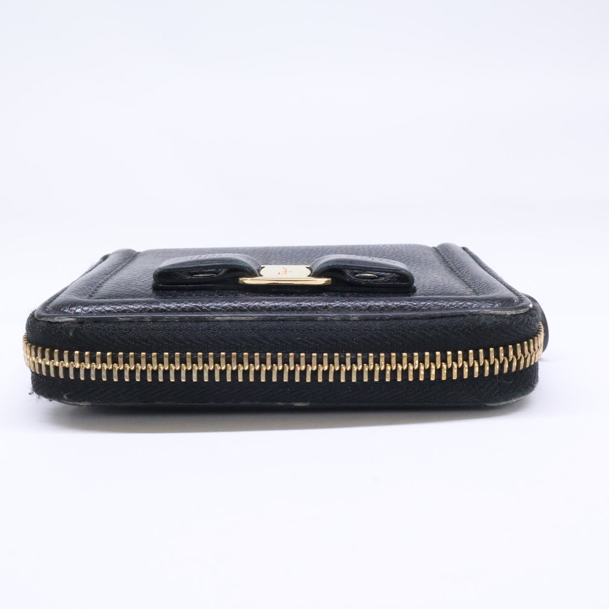 SalvatoreFerragamo サルバトーレフェラガモ 22-D156 0683537 ヴァラリボン ラウンドファスナー 二つ折り財布（小銭入れあり）