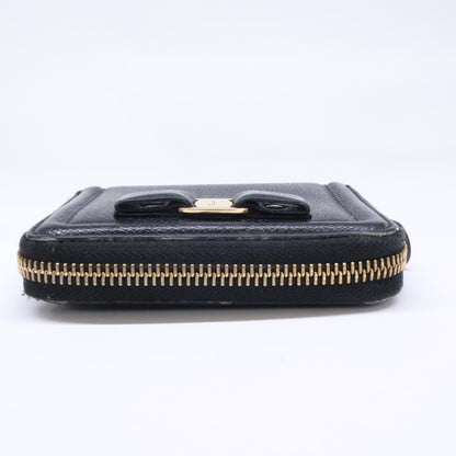 SalvatoreFerragamo サルバトーレフェラガモ 22-D156 0683537 ヴァラリボン ラウンドファスナー 二つ折り財布（小銭入れあり）