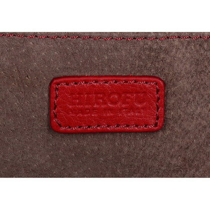 HIROFU ヒロフ 【美品】16973L Hロゴ シュリンクレザー ショルダーバッグ
