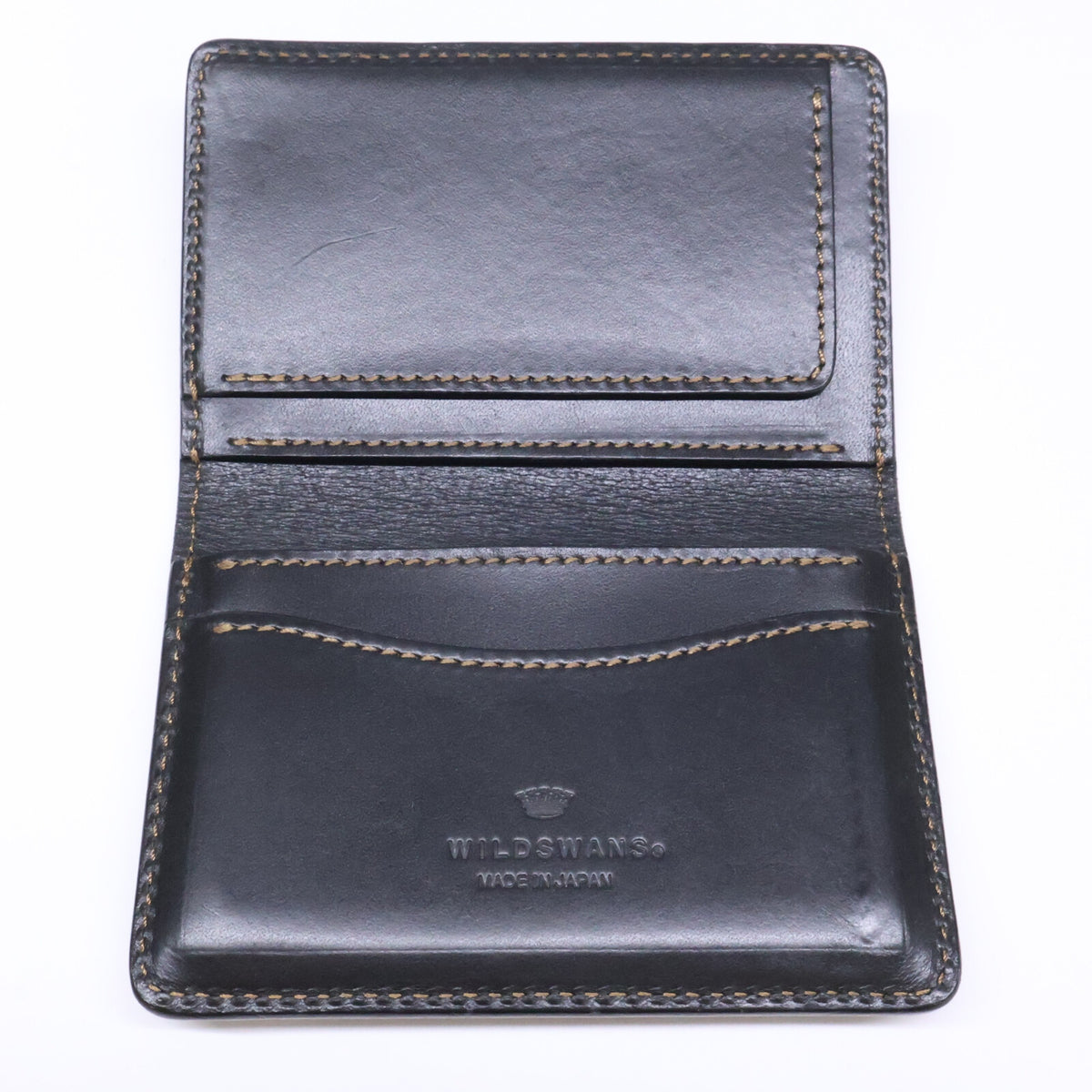 WILDSWANS ワイルドスワンズ 【美品】サドルプルアップ レザー カードケース