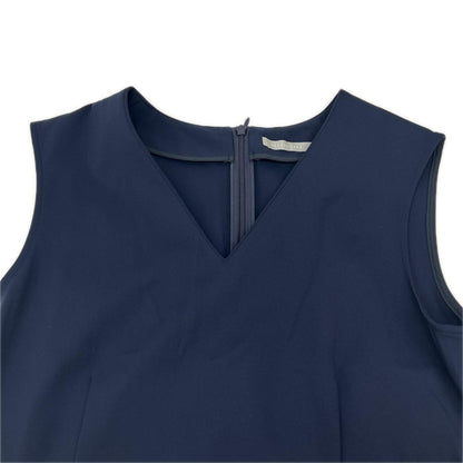 theory luxe セオリーリュクス 22SS ネイビー ロングワンピース ノースリーブ フレア トップス
