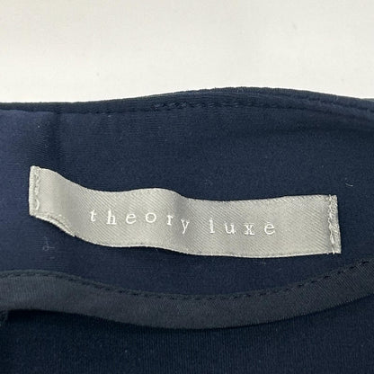 theory luxe セオリーリュクス 22SS ネイビー ロングワンピース ノースリーブ フレア トップス