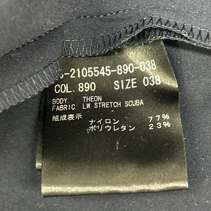 theory luxe セオリーリュクス 22SS ネイビー ロングワンピース ノースリーブ フレア トップス