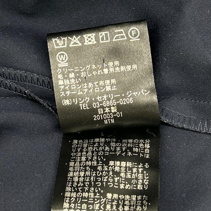 theory luxe セオリーリュクス 22SS ネイビー ロングワンピース ノースリーブ フレア トップス
