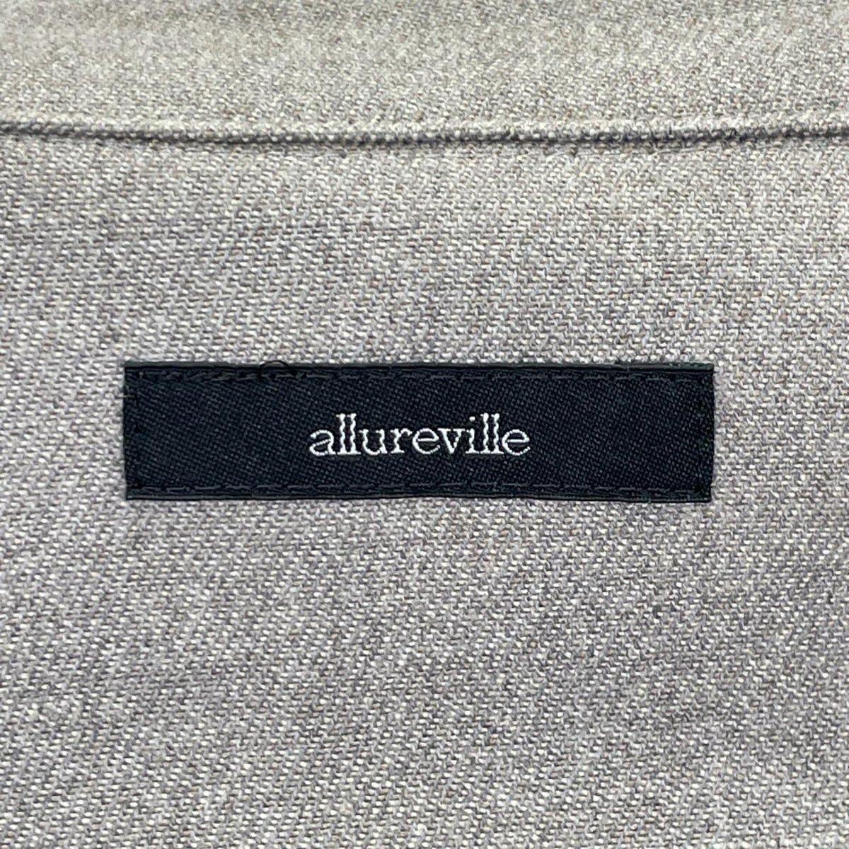 allureville アルアバイル 20年製 ベージュ 長袖ジャケットパンツ セットアップ スーツ セットアップ
