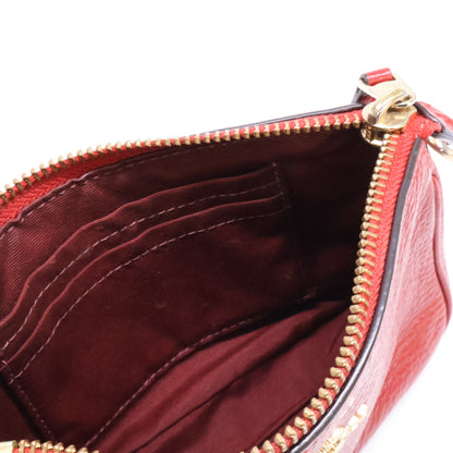 COACH コーチ ぺプルレザー ミニ バッグ ハンドバッグ