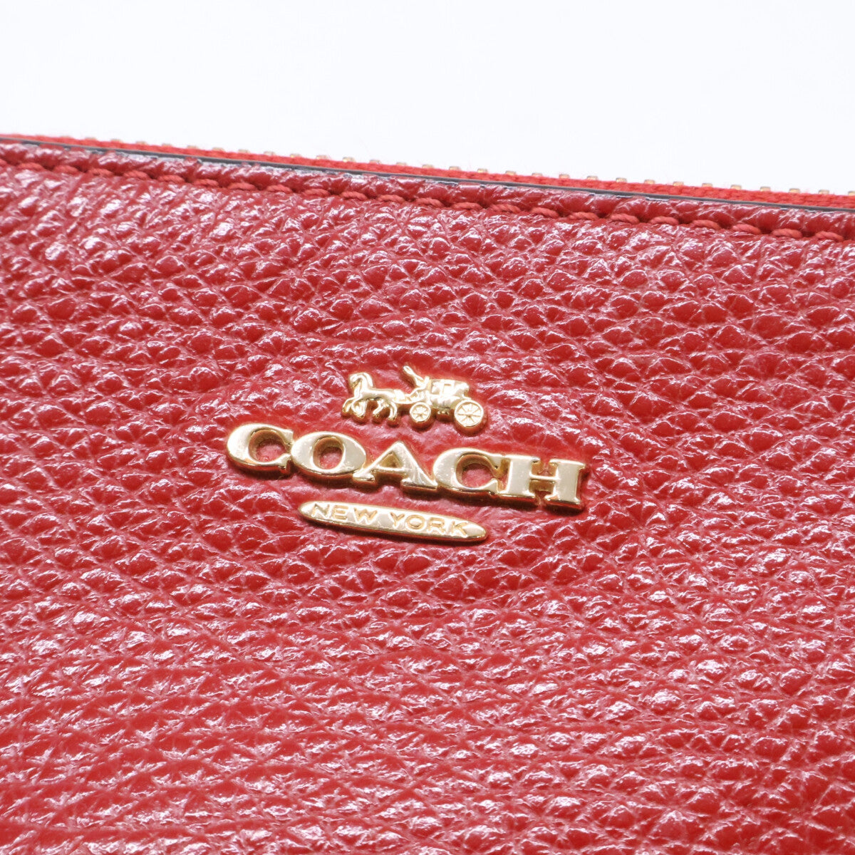 COACH コーチ ぺプルレザー ミニ バッグ ハンドバッグ