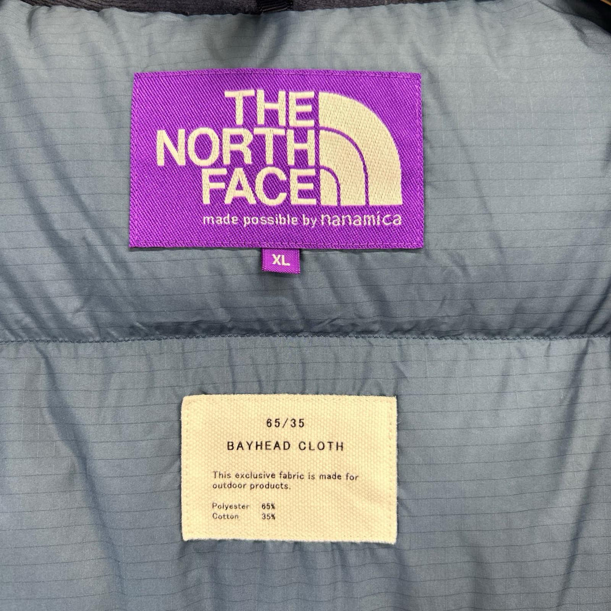 THE NORTH FACE PURPLE LABEL ザ ノースフェイス パープルレーベル ブルー N24FA046 65/35 Mountain Short Down/ダウンジャケット ジャケット