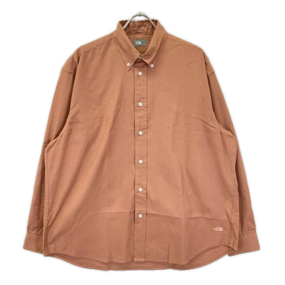 THE NORTH FACE ノースフェイス 26SS コニャック NR12450 ロングスリーブハーフドームシャツ トップス