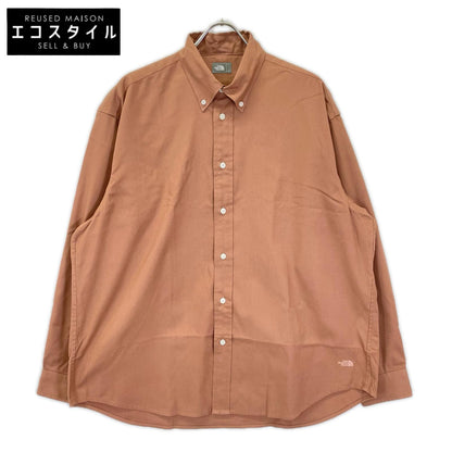 THE NORTH FACE ノースフェイス 26SS コニャック NR12450 ロングスリーブハーフドームシャツ トップス