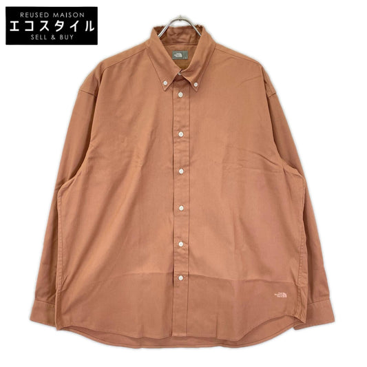 THE NORTH FACE ノースフェイス 26SS コニャック NR12450 ロングスリーブハーフドームシャツ トップス