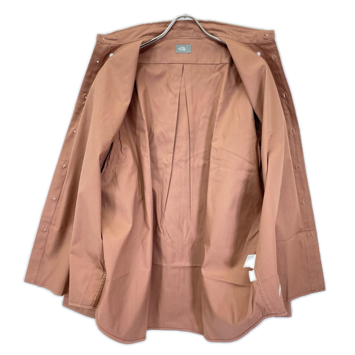 THE NORTH FACE ノースフェイス 26SS コニャック NR12450 ロングスリーブハーフドームシャツ トップス