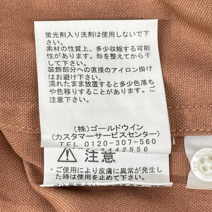 THE NORTH FACE ノースフェイス 26SS コニャック NR12450 ロングスリーブハーフドームシャツ トップス