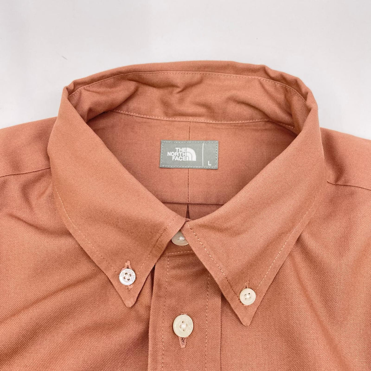 THE NORTH FACE ノースフェイス 26SS コニャック NR12450 ロングスリーブハーフドームシャツ トップス