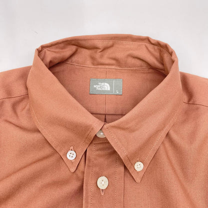 THE NORTH FACE ノースフェイス 26SS コニャック NR12450 ロングスリーブハーフドームシャツ トップス