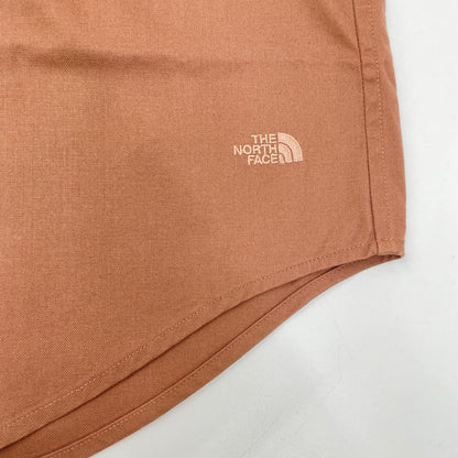 THE NORTH FACE ノースフェイス 26SS コニャック NR12450 ロングスリーブハーフドームシャツ トップス