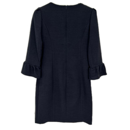 Rene basic ルネ ベーシック ネイビー 5816170 マドモアゼル 7分丈バルーンワンピース ワンピース