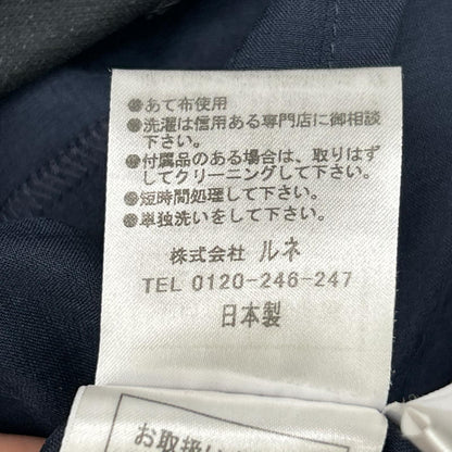 Rene basic ルネ ベーシック ネイビー 5816170 マドモアゼル 7分丈バルーンワンピース ワンピース