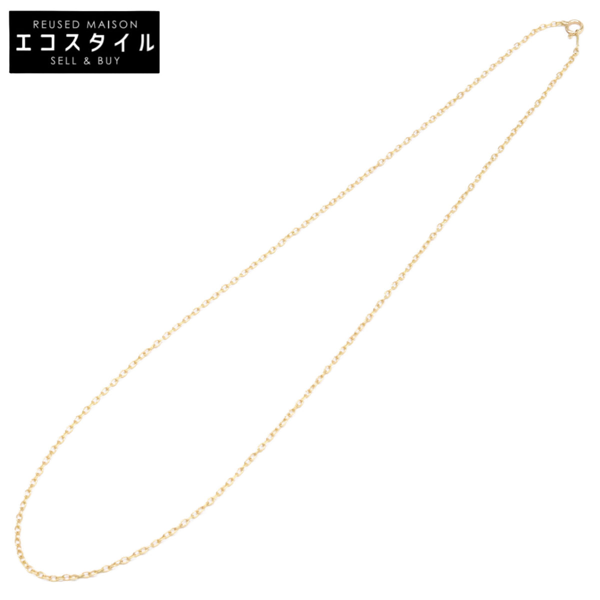 Marie-Helene de Taillac マリーエレーヌドゥタイヤック 18K ILU192 16インチ ハンドメイド・チェーン 引き輪タイプ ネックレス