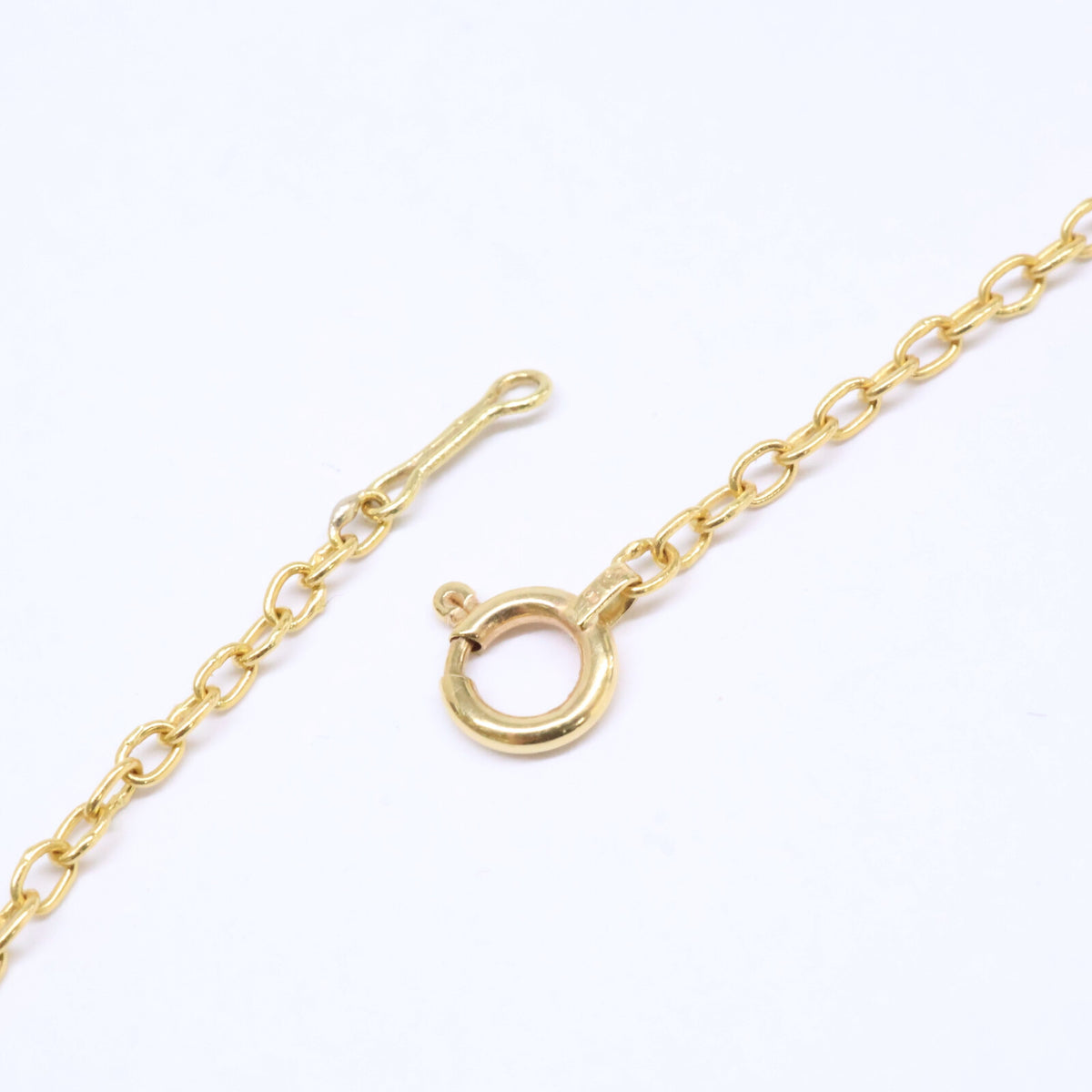 Marie-Helene de Taillac マリーエレーヌドゥタイヤック 18K ILU192 16インチ ハンドメイド・チェーン 引き輪タイプ ネックレス