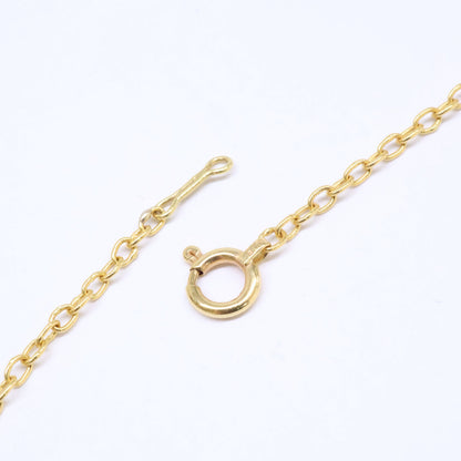 Marie-Helene de Taillac マリーエレーヌドゥタイヤック 18K ILU192 16インチ ハンドメイド・チェーン 引き輪タイプ ネックレス