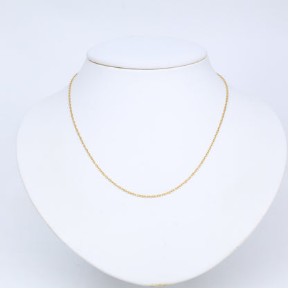Marie-Helene de Taillac マリーエレーヌドゥタイヤック 18K ILU192 16インチ ハンドメイド・チェーン 引き輪タイプ ネックレス