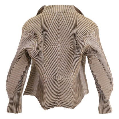 ISSEIMIYAKE A.POC イッセイミヤケエイポック 【美品】AT23FD267 3Dスチームプリーツ ジャケット ジャケット