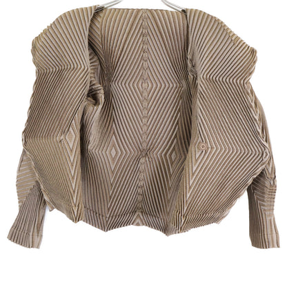 ISSEIMIYAKE A.POC イッセイミヤケエイポック 【美品】AT23FD267 3Dスチームプリーツ ジャケット ジャケット