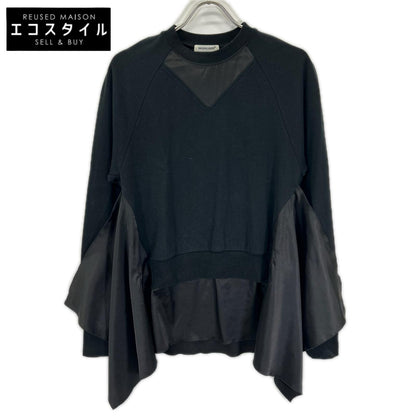 UNDER COVER アンダーカバー ブラック UP1F1802 切り替え スウェット トップス