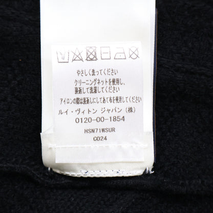 LOUIS VUITTON ルイヴィトン 【新品同様/国内正規/25年製】1AHC22/RM251M SUR HSN71W Chunky Wool-Blend Cable Cardigan チャンキーウールブレンド ケーブルカーディガン トップス