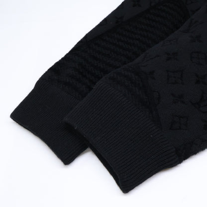 LOUIS VUITTON ルイヴィトン 【新品同様/国内正規/25年製】1AHC22/RM251M SUR HSN71W Chunky Wool-Blend Cable Cardigan チャンキーウールブレンド ケーブルカーディガン トップス