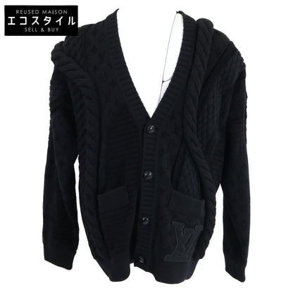 LOUIS VUITTON ルイヴィトン 【新品同様/国内正規/25年製】1AHC22/RM251M SUR HSN71W Chunky Wool-Blend Cable Cardigan チャンキーウールブレンド ケーブルカーディガン トップス
