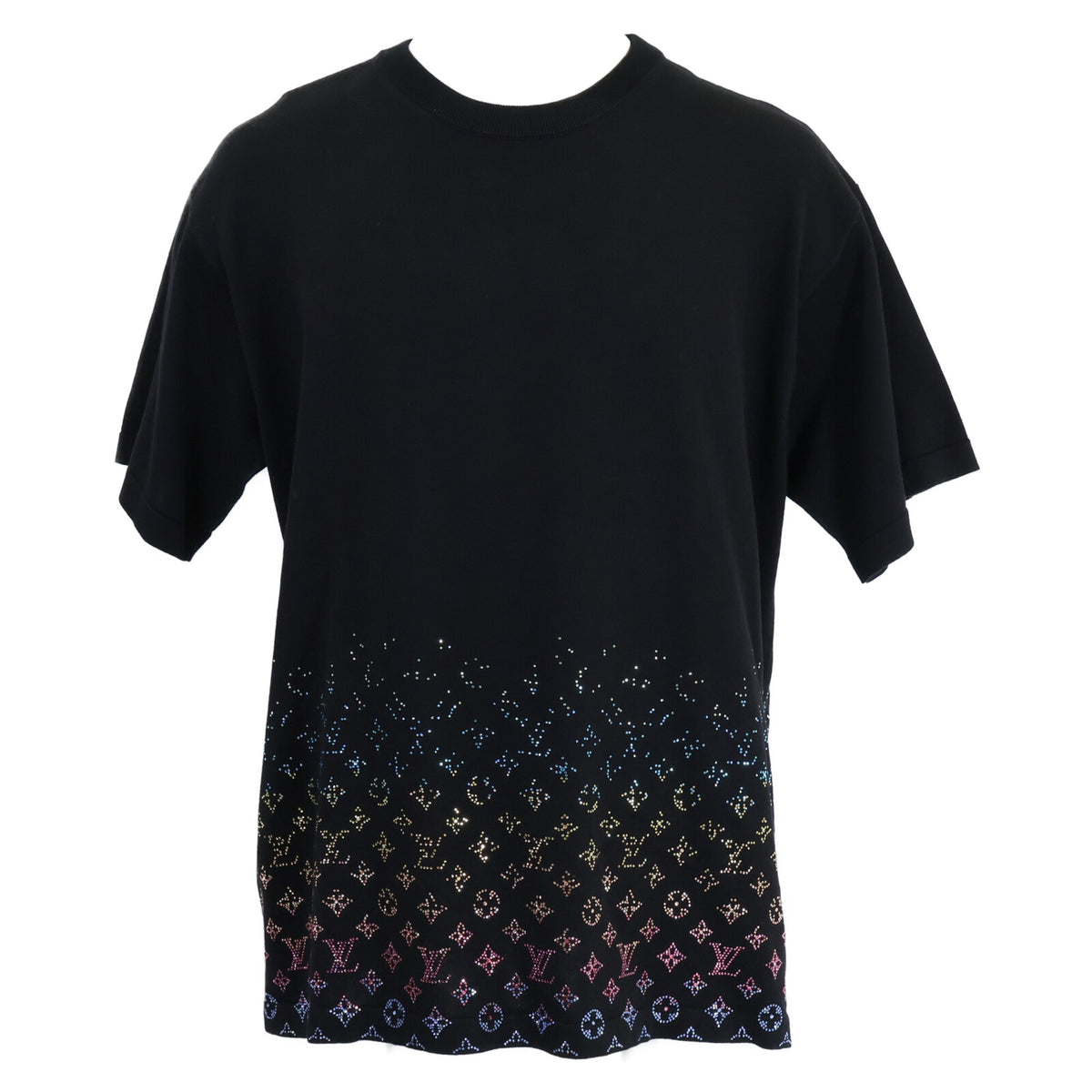 LOUIS VUITTON ルイヴィトン 【新品同様/国内正規/25AW】RM252MV AUR HTN03W モノグラム グラディエント エンベリッシュド 半袖セーター トップス