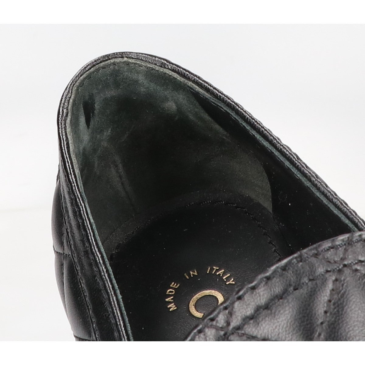 CHANEL シャネル G39697 ハートロック マトラッセローファー シューズ