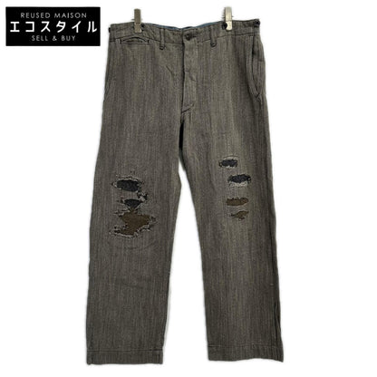 RRL ダブルアールエル グレー 782972010001 ディストレスト ヘリンボーンツイルフィールドパンツ ボトムス