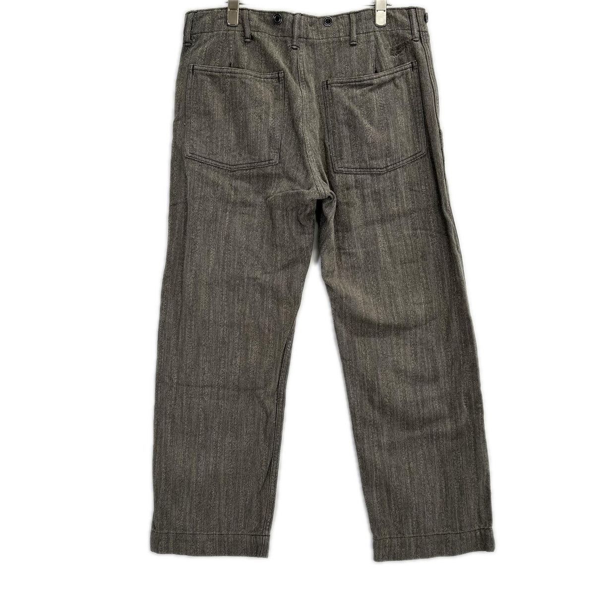 RRL ダブルアールエル グレー 782972010001 ディストレスト ヘリンボーンツイルフィールドパンツ ボトムス
