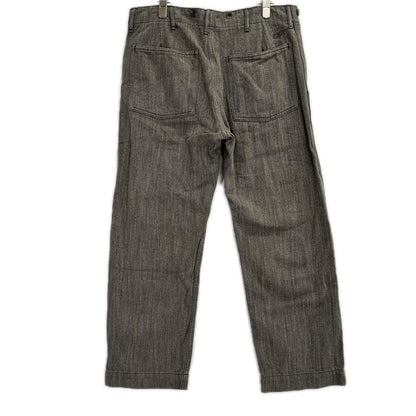 RRL ダブルアールエル グレー 782972010001 ディストレスト ヘリンボーンツイルフィールドパンツ ボトムス