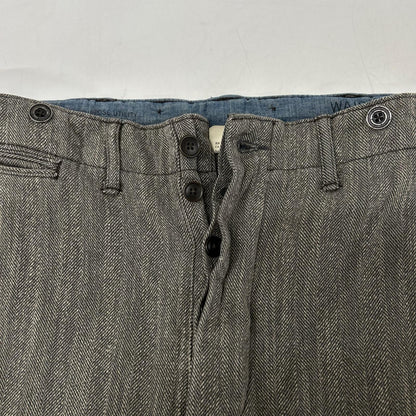 RRL ダブルアールエル グレー 782972010001 ディストレスト ヘリンボーンツイルフィールドパンツ ボトムス