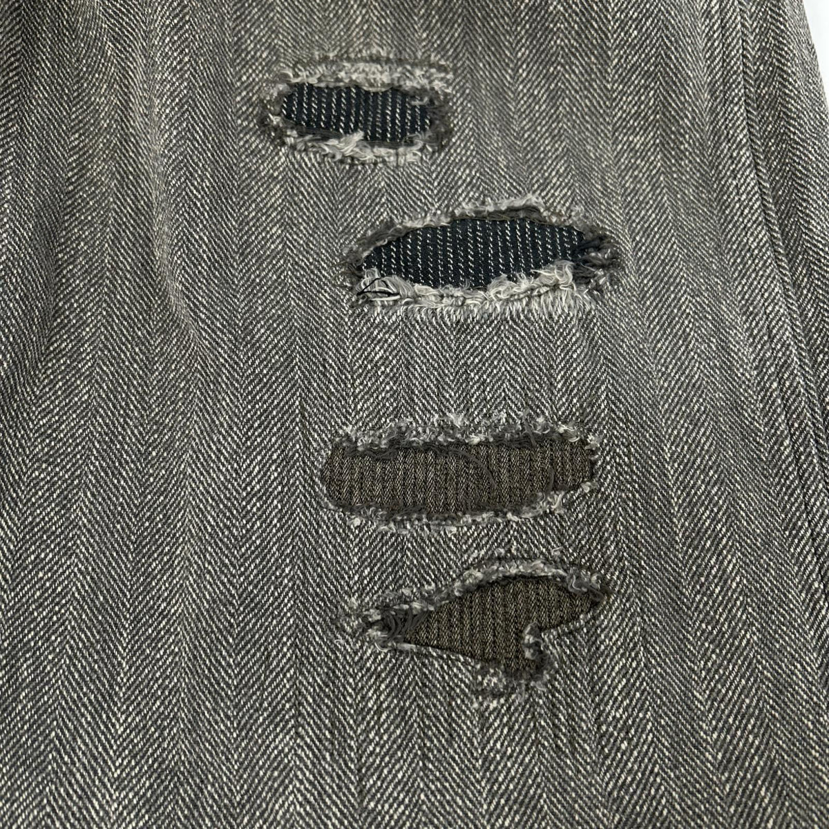 RRL ダブルアールエル グレー 782972010001 ディストレスト ヘリンボーンツイルフィールドパンツ ボトムス
