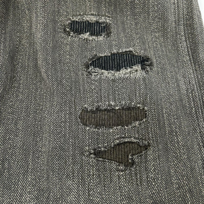 RRL ダブルアールエル グレー 782972010001 ディストレスト ヘリンボーンツイルフィールドパンツ ボトムス