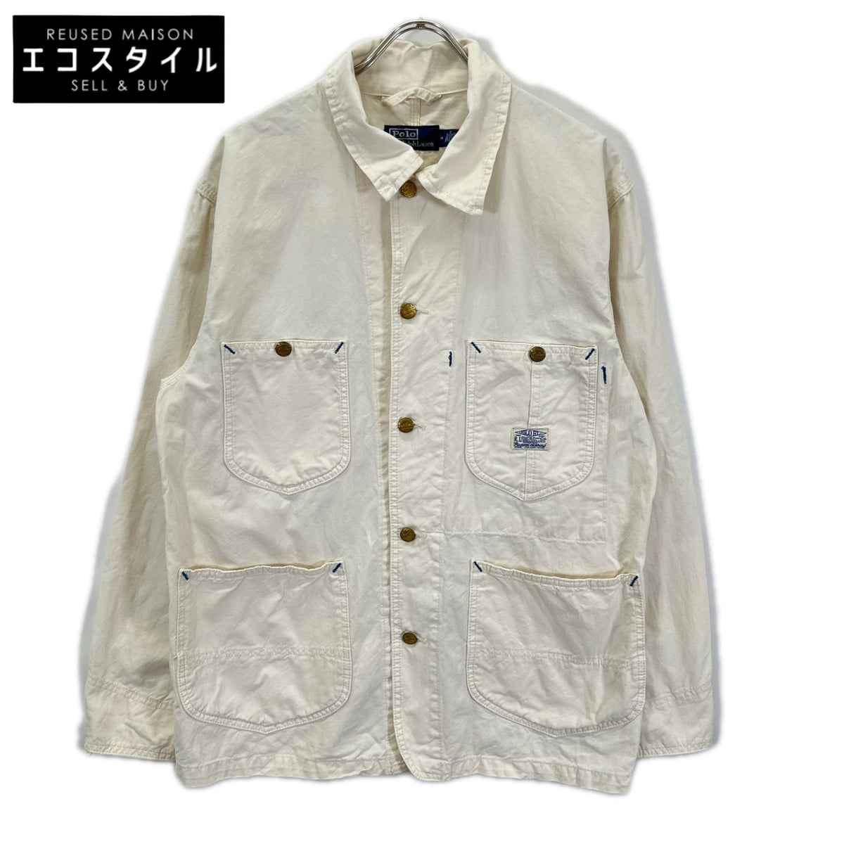 POLObyRalphLauren ポロラルフローレン ホワイト 4ポケット ジャケット ジャケット
