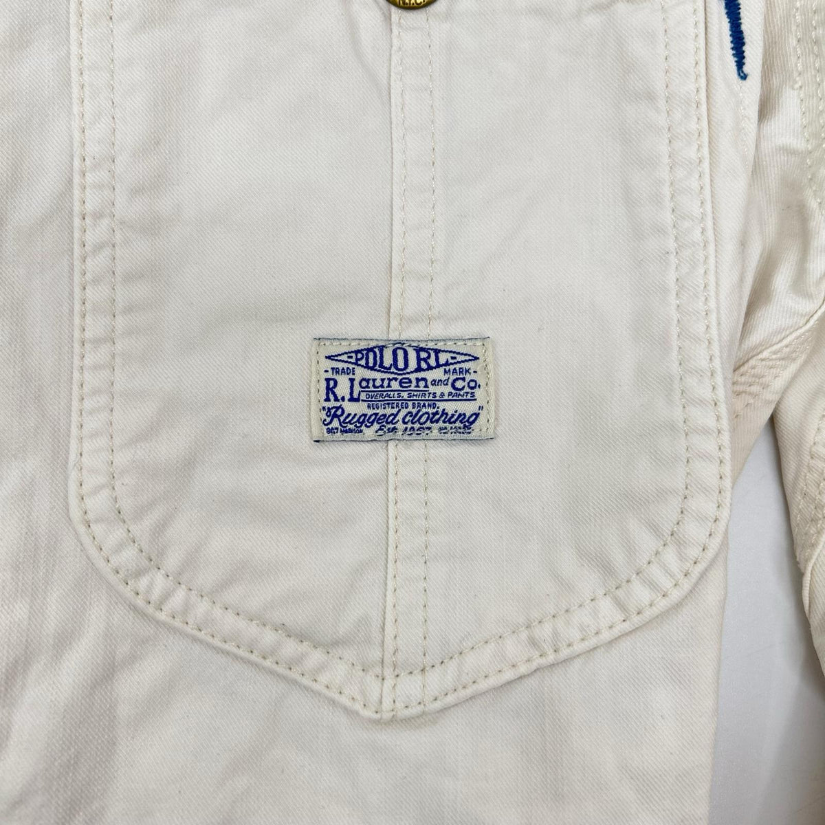 POLObyRalphLauren ポロラルフローレン ホワイト 4ポケット ジャケット ジャケット
