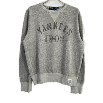 POLObyRalphLauren ポロラルフローレン ×ヤンキース グレー スウェット トップス