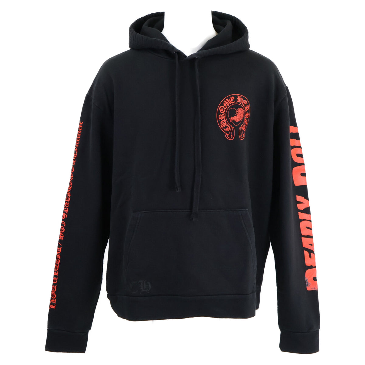 Chrome hearts クロムハーツ ｘDEADLY DOLL デッドリードール【23年製】ホースシュー プルオーバー パーカー トップス
