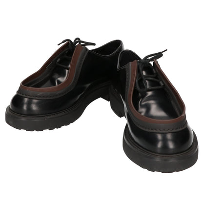 PRADA プラダ 2EG421 ダイアパソン オペークブラッシュドレザー レースアップシューズ シューズ