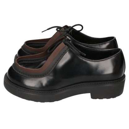 PRADA プラダ 2EG421 ダイアパソン オペークブラッシュドレザー レースアップシューズ シューズ