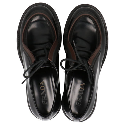 PRADA プラダ 2EG421 ダイアパソン オペークブラッシュドレザー レースアップシューズ シューズ